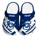 custom creighton bluejays football motif clog best selling