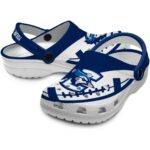 custom creighton bluejays football motif clog best selling