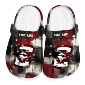 custom creighton bluejays plaid fusion clog best selling