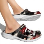 custom creighton bluejays plaid fusion clog best selling