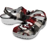 custom creighton bluejays plaid fusion clog best selling