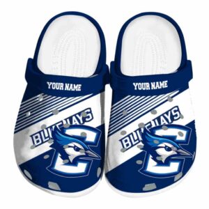 custom creighton bluejays vibrant dual tone clog best selling