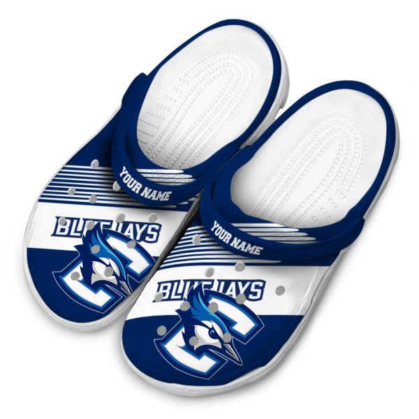 custom creighton bluejays vibrant dual tone clog latest model