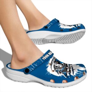 custom dallas mavericks splash motif background clog fashion forward