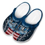 custom dallas mavericks star spangled side pattern clog best selling