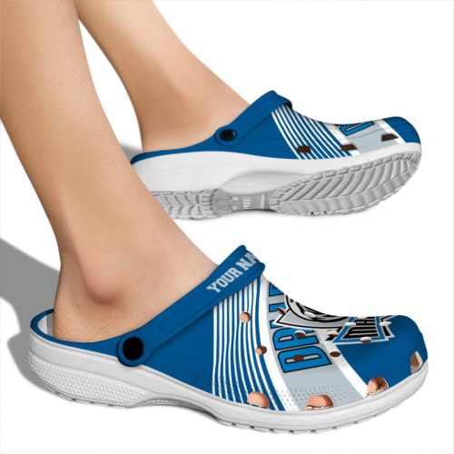 custom dallas mavericks vibrant dual tone clog fashion forward