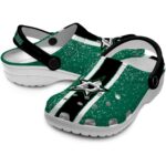 custom dallas stars vertical stripes clog best selling