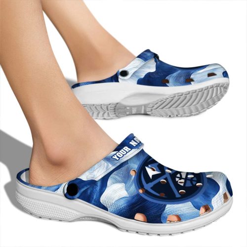 custom denver nuggets ocean waves clog fashion forward
