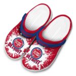 custom detroit pistons splash art clog best selling