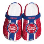 custom detroit pistons vertical stripes clog best selling