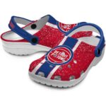 custom detroit pistons vertical stripes clog best selling