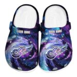 custom detroit red wings galaxy swirl clog best selling