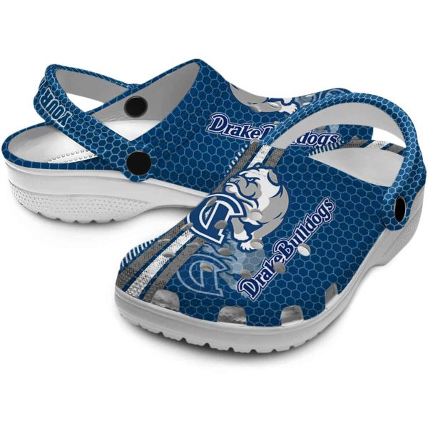 custom drake bulldogs contrasting stripes clog high quality