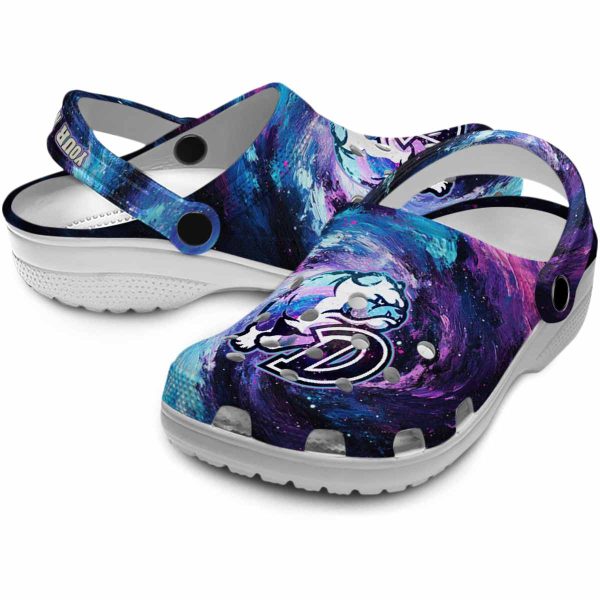 custom drake bulldogs galaxy swirl clog high quality
