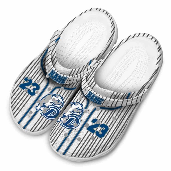 custom drake bulldogs pinstripe pattern clog latest model