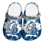 custom drake bulldogs splatter pattern clog best selling