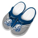 custom drake bulldogs striped accents clog best selling