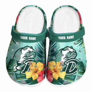 custom drake bulldogs tropical vibes clog best selling