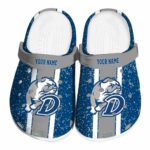 custom drake bulldogs vertical stripes clog best selling