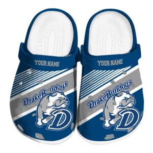 custom drake bulldogs vibrant dual tone clog best selling