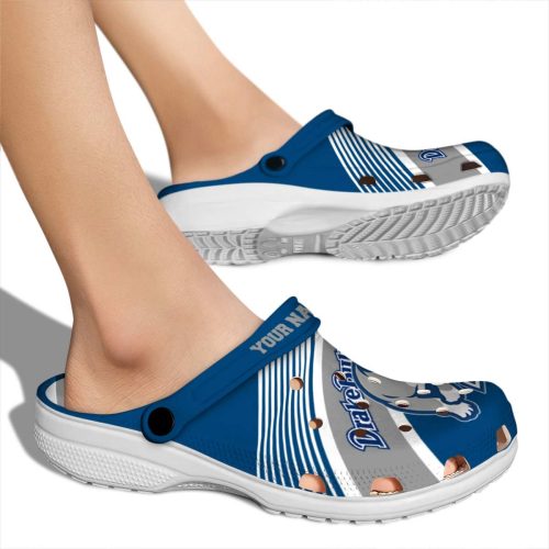custom drake bulldogs vibrant dual tone clog fashion forward