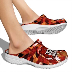 custom east carolina pirates autumn leaves clog fashion forward