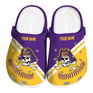 custom east carolina pirates baseball motif clog best selling