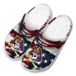 custom east carolina pirates patriotic stripes clog best selling
