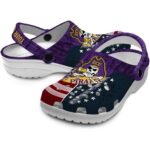 custom east carolina pirates star spangled side pattern clog best selling
