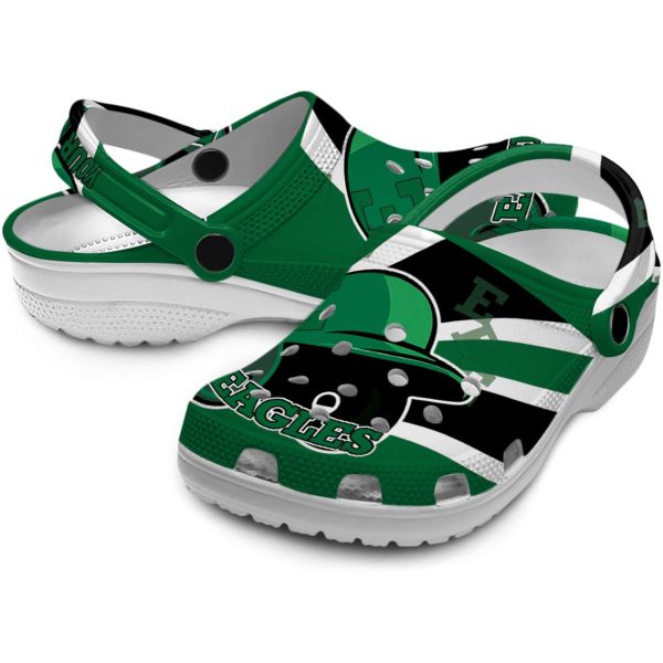 custom eastern michigan eagles baseball helmet clog high quality