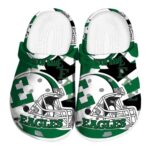 custom eastern michigan eagles football helmet clog best selling