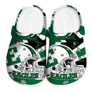 custom eastern michigan eagles football helmet clog best selling