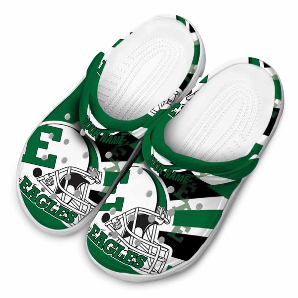 custom eastern michigan eagles football helmet clog latest model
