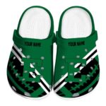 custom eastern michigan eagles football motif clog best selling