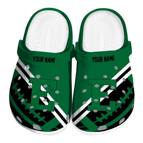 custom eastern michigan eagles football motif clog best selling