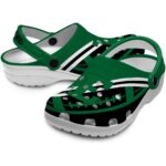 custom eastern michigan eagles football motif clog best selling
