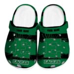 custom eastern michigan eagles paint splatter graphics clog best selling
