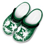 custom eastern michigan eagles splash art clog best selling
