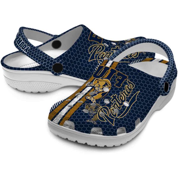 custom fiu panthers contrasting stripes clog high quality