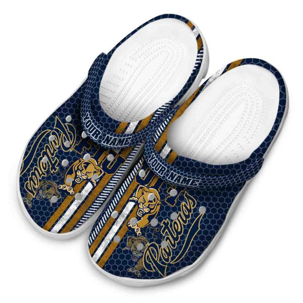 custom fiu panthers contrasting stripes clog latest model