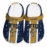 custom fiu panthers vertical stripes clog best selling