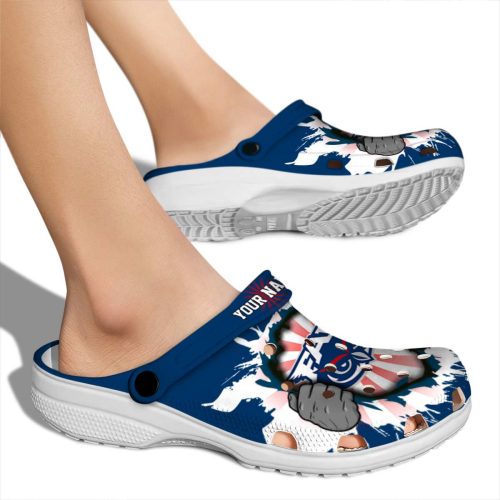 custom florida atlantic owls gripping hand clog fashion forward