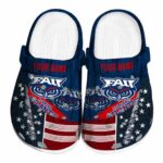 custom florida atlantic owls star spangled side pattern clog best selling