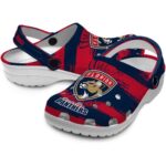 custom florida panthers paint splatter graphics clog best selling