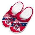 custom fresno state bulldogs vibrant dual tone clog best selling