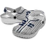 custom georgetown hoyas pinstripe pattern clog best selling
