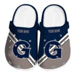custom georgetown hoyas striped accents clog best selling