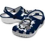 custom georgia southern eagles gripping hand clog best selling