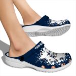 custom georgia southern eagles splatter background clog best selling