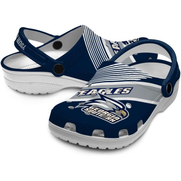 custom georgia southern eagles vibrant dual tone clog high quality